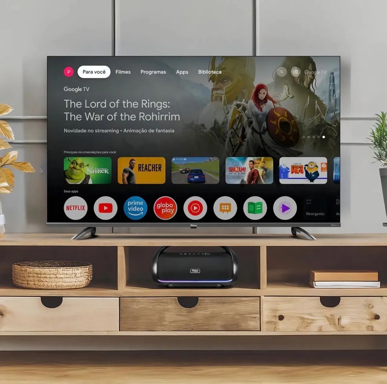 NOVA TV 58 polegadas PHILCO smartv Led 4K - Foto 2