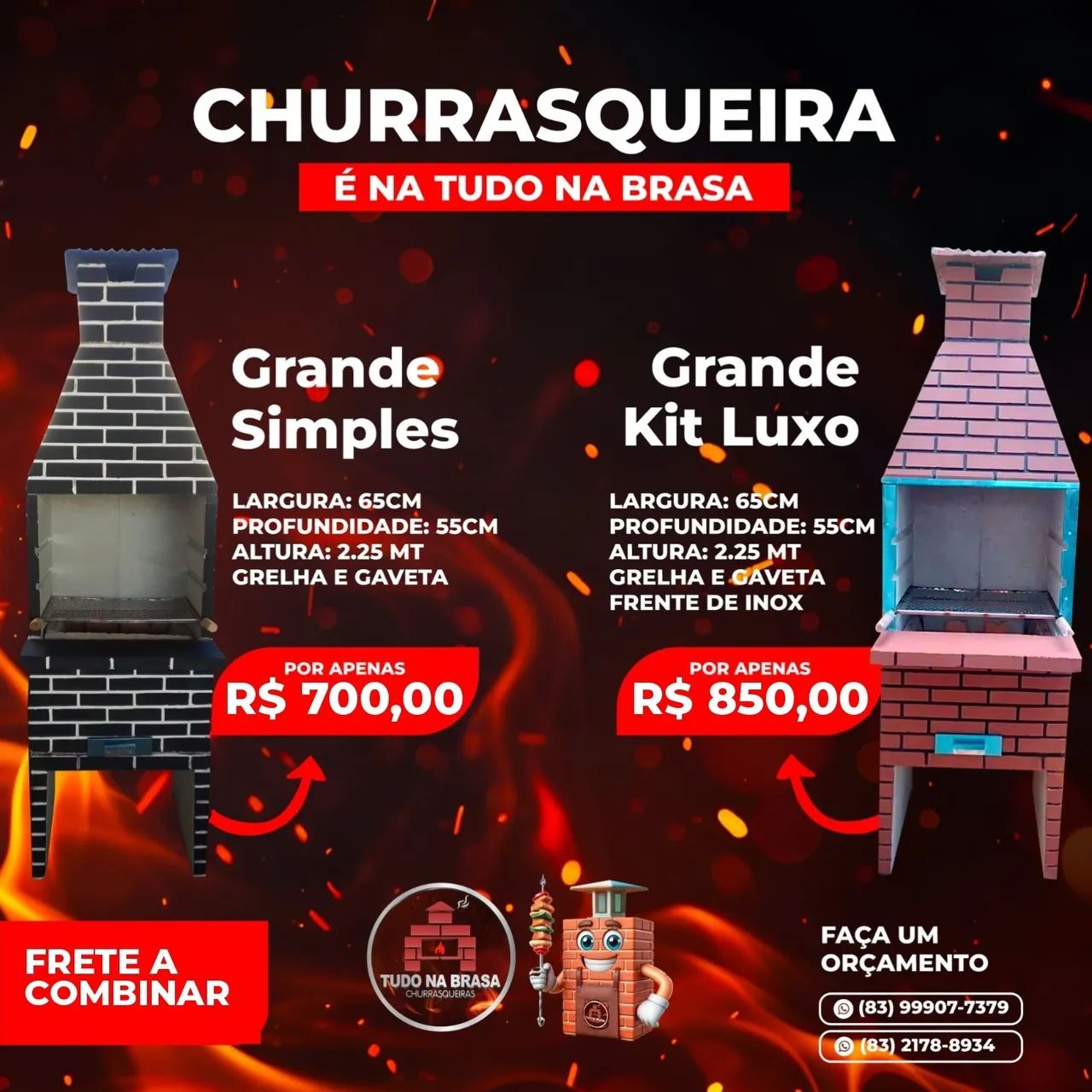 Churrasqueira direito da fábrica  - Foto 4