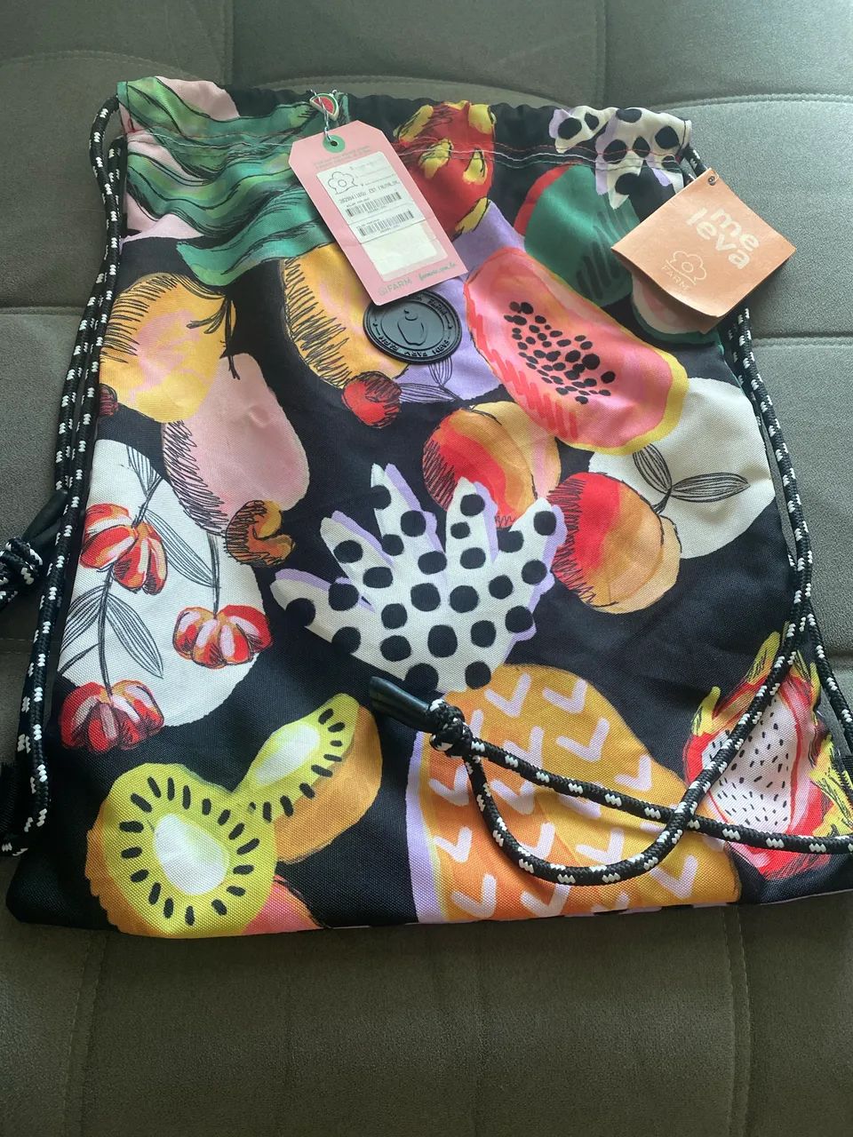 Bolsa Saco Farm Original e Nova