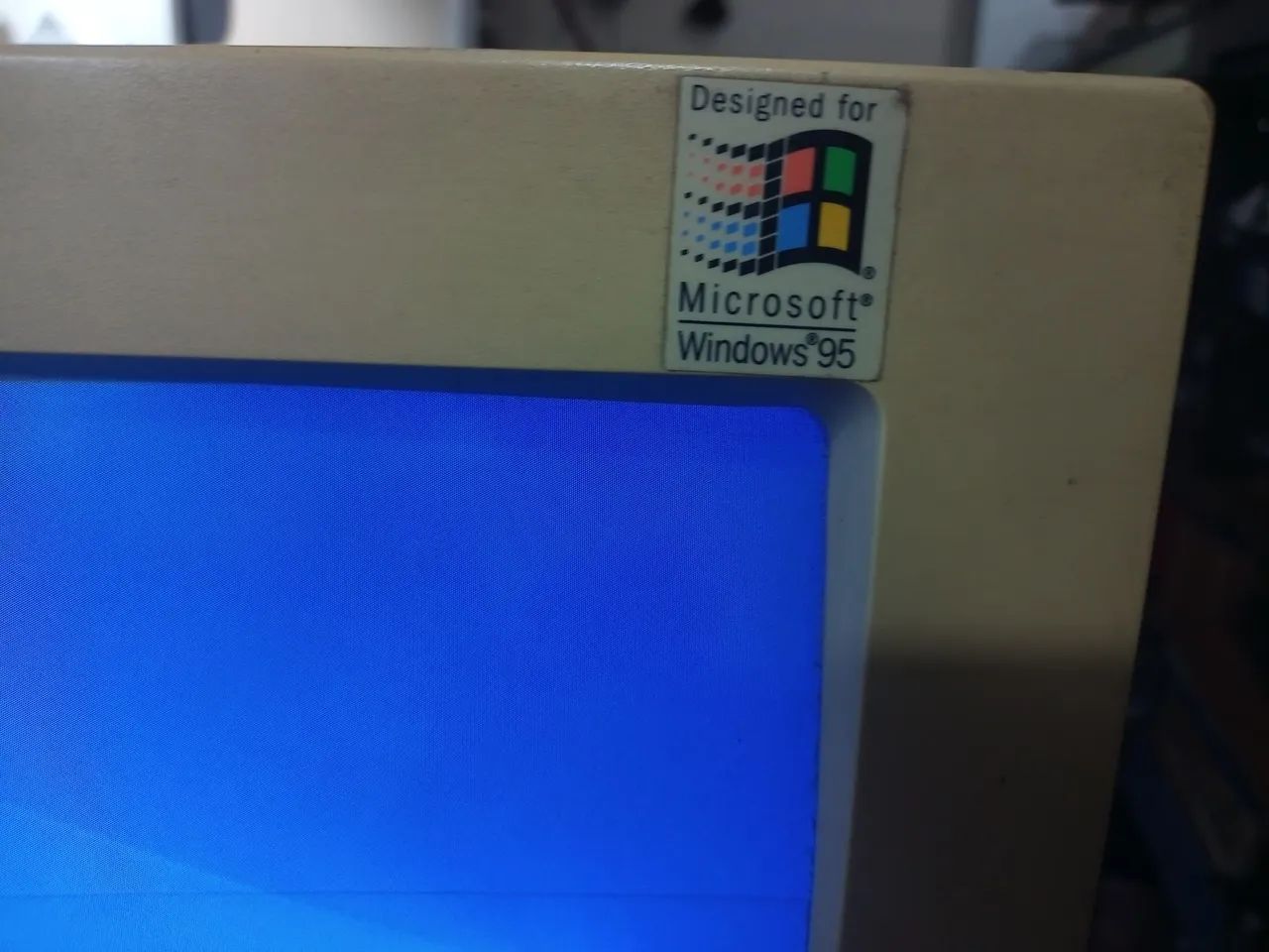 Monitor CRT Sansung analógico para 486 15 polegadas antigo  - Foto 2