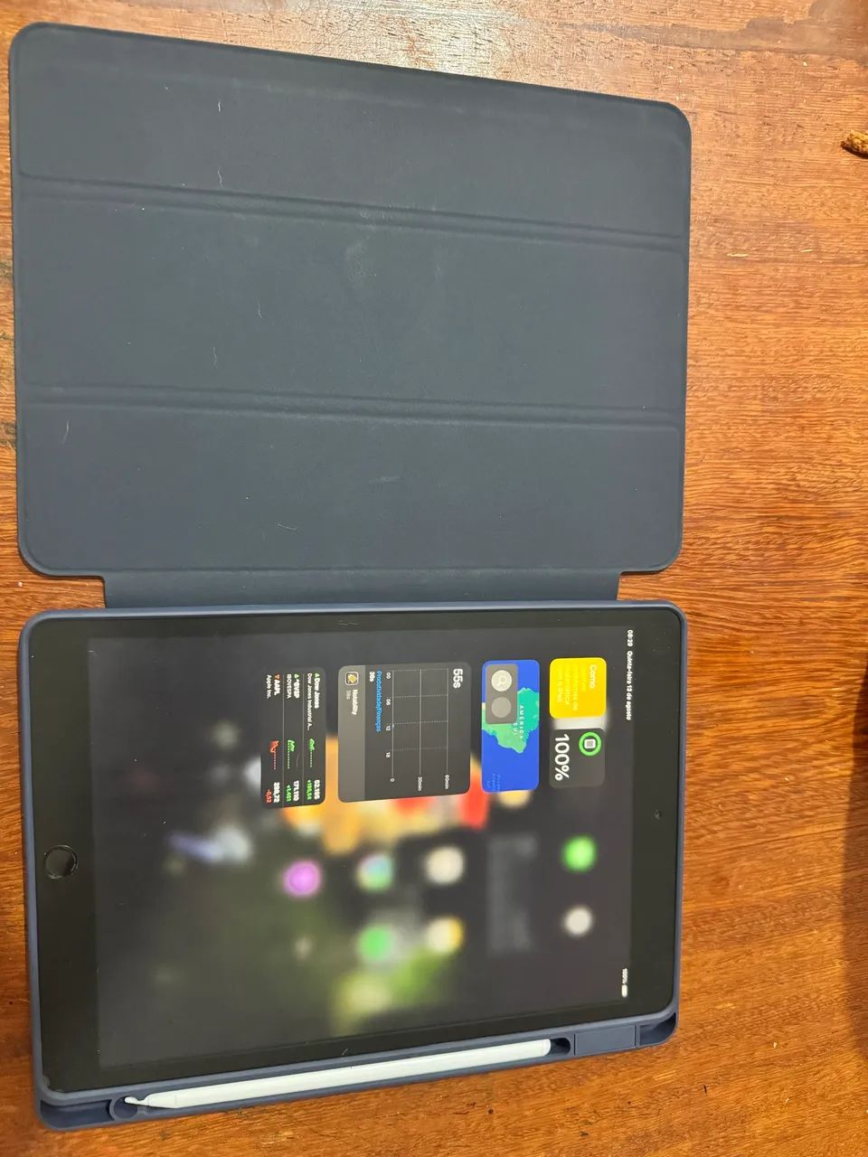 iPad 7 128gb com caneta, capa e película paperlike  - Foto 2