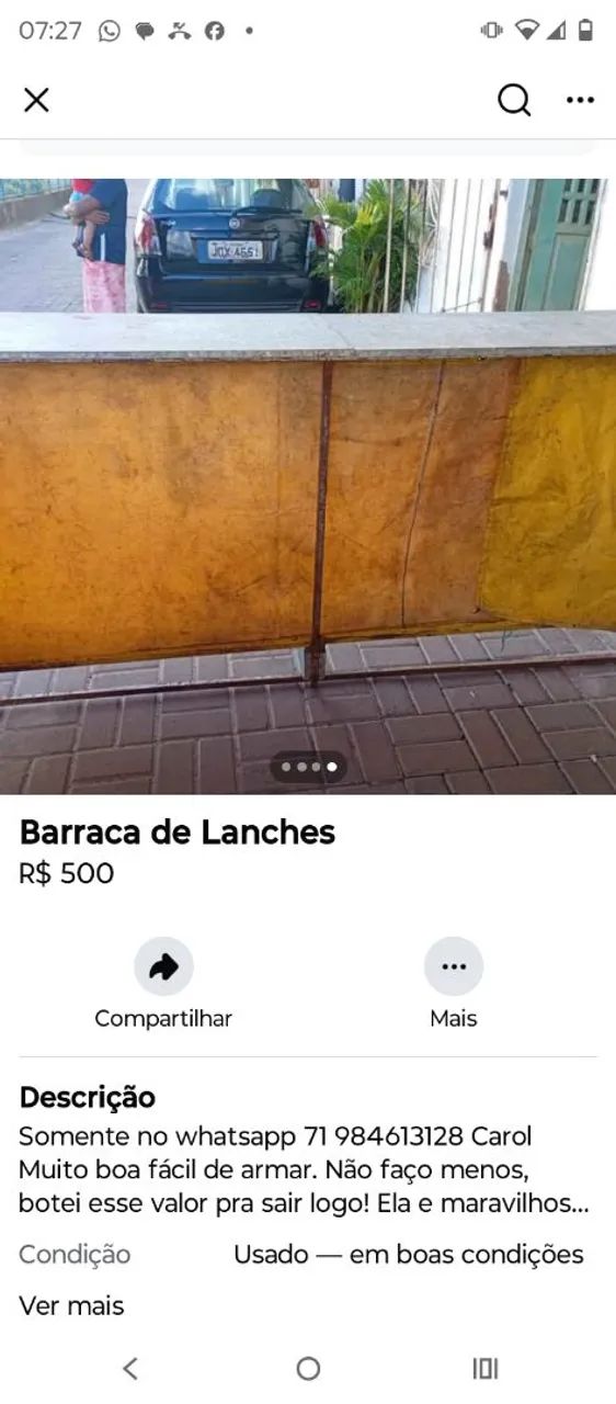 Barraca de lanche 500 - Foto 3
