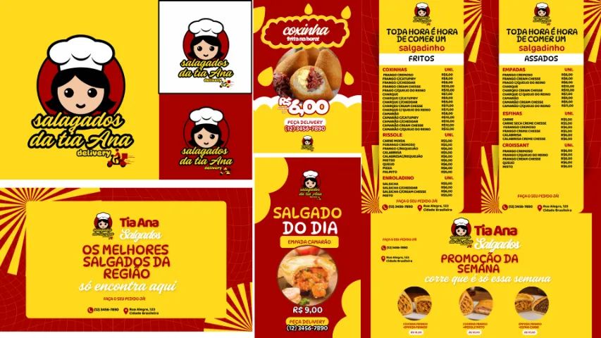 Identidade visual / cardápios / post pronto - Foto 2