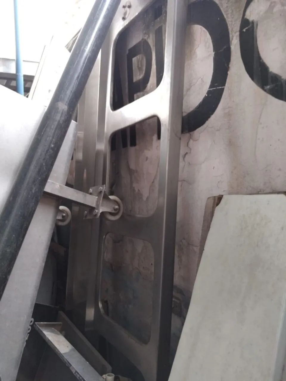 Tampo de inox com abertura  - Foto 2