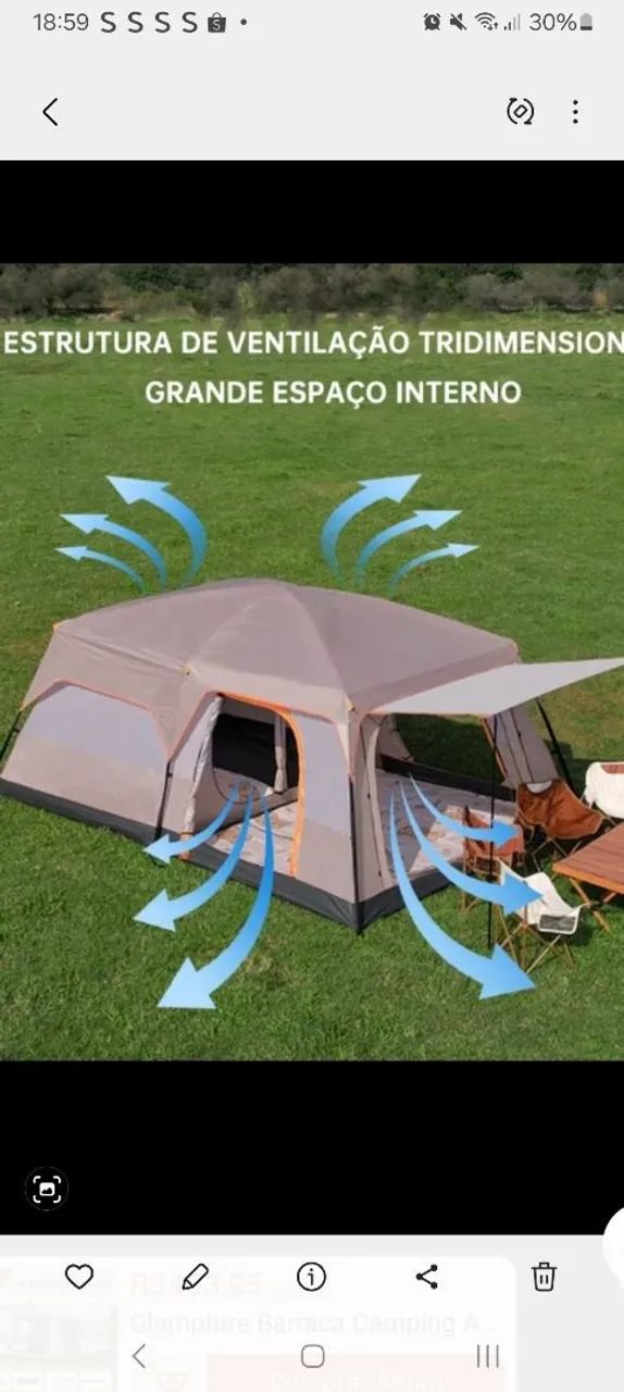 Vendo barraca ? para acampamento  - Foto 4
