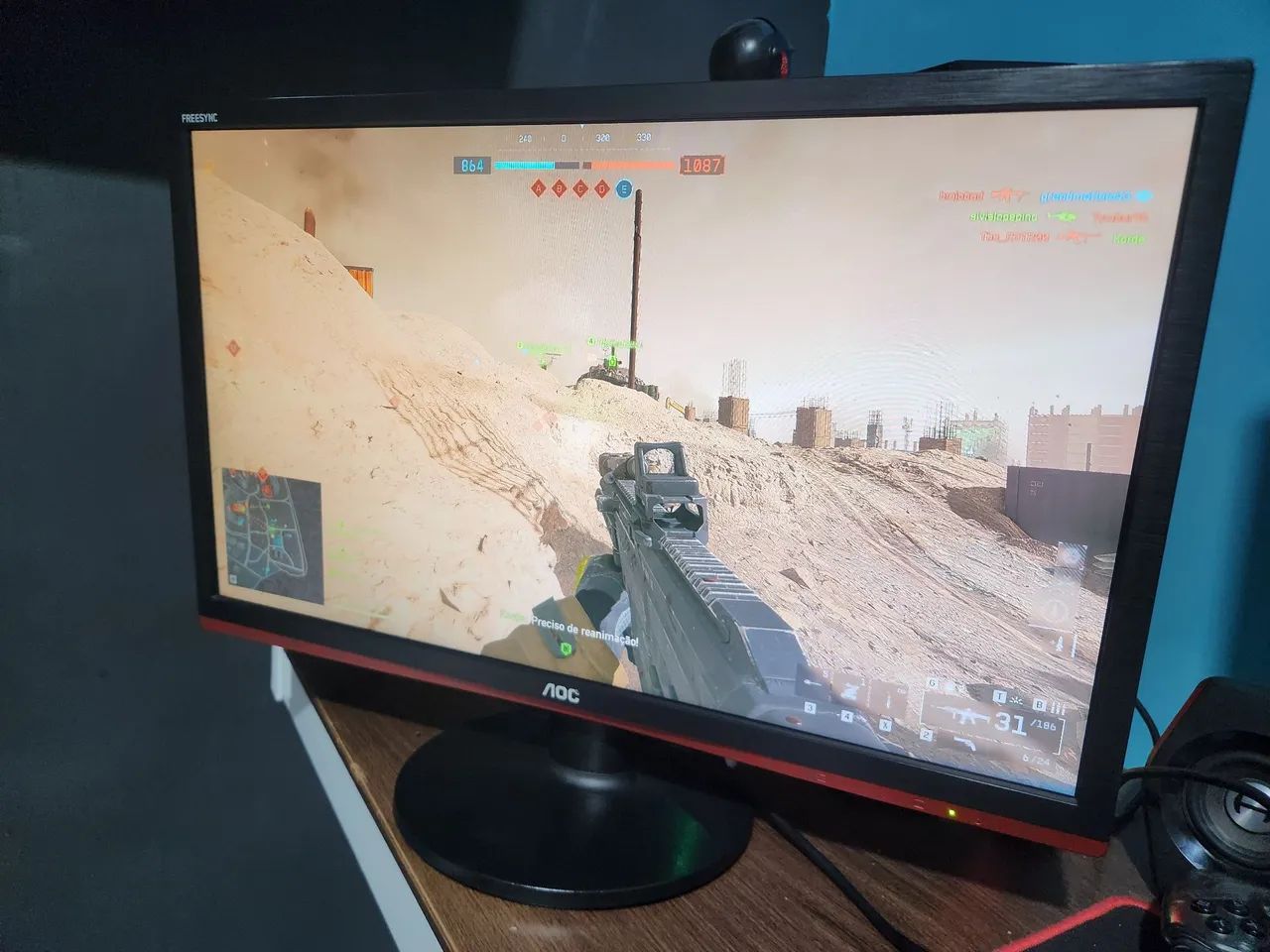 Monitor AOC 75hz 24 Polegadas  - Foto 3