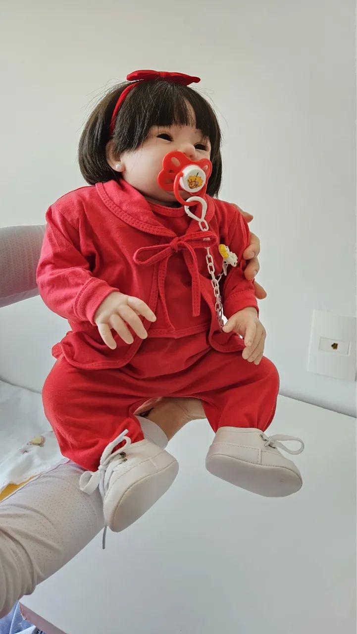 Boneca bebê reborn como nova! - Foto 2