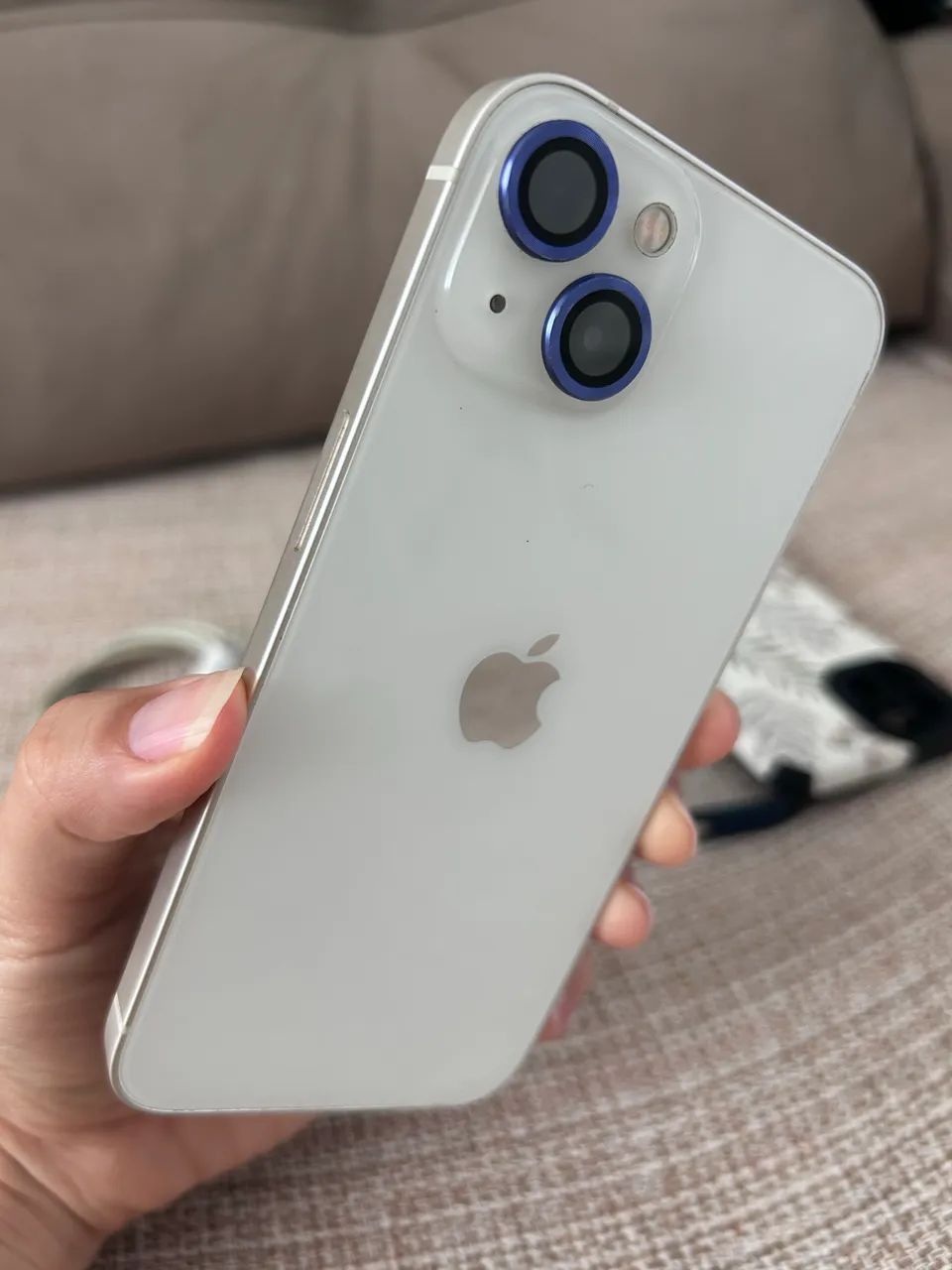 iPhone 13 branco 128gb novinho 76%