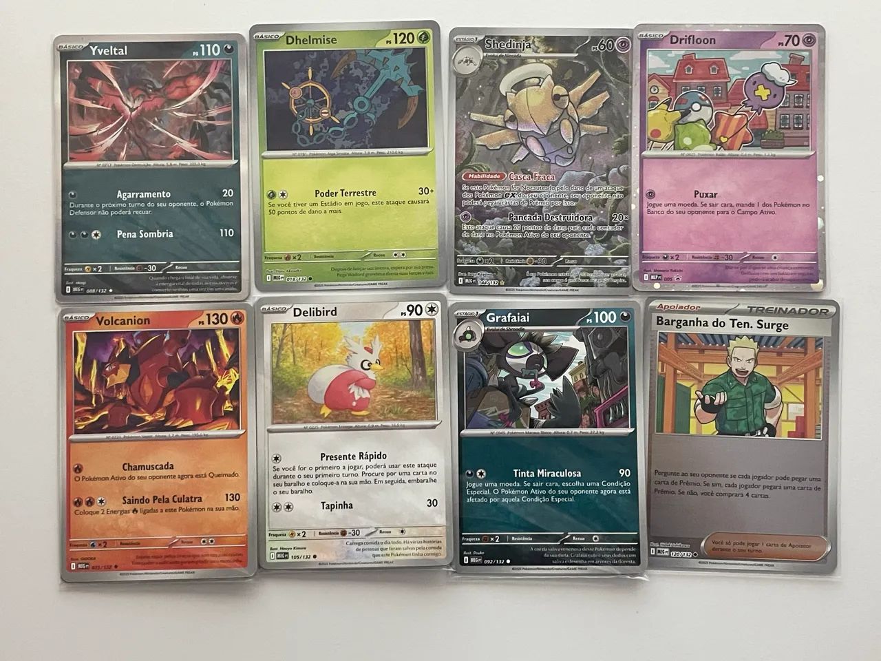 20 Cartas Pokémon TCG com Shedinja