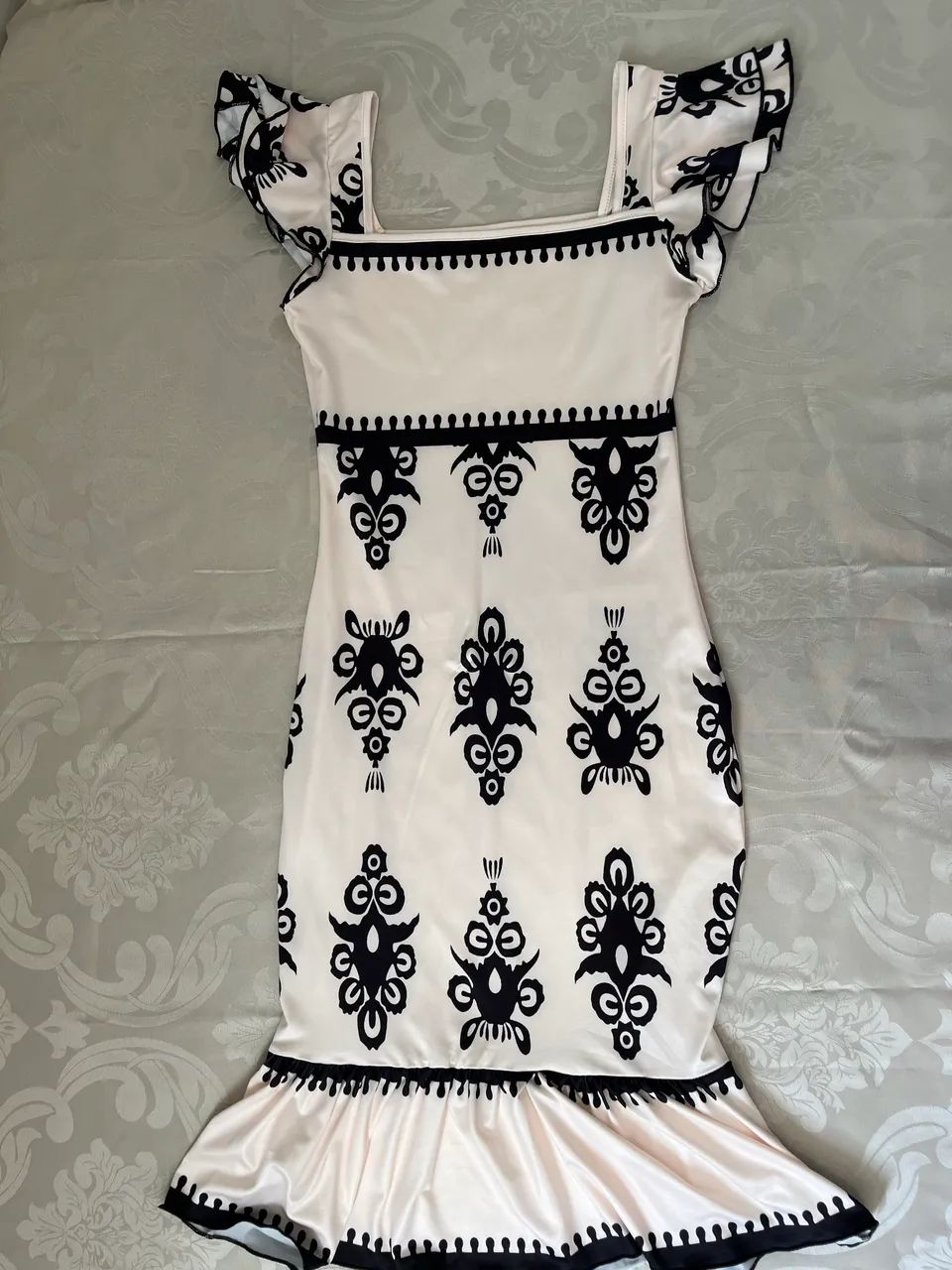 Vestido estampado shein - Tamanho P