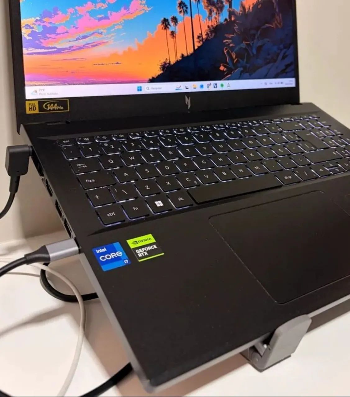 Notebook Nitro V15 i7 13ª Geração Ideal para jogos e programas gráficos 