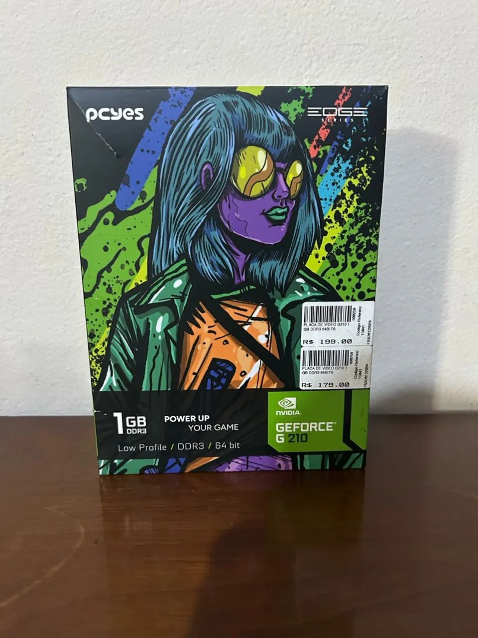 Placa de vídeo Nvidia G210 1GB DDR3
