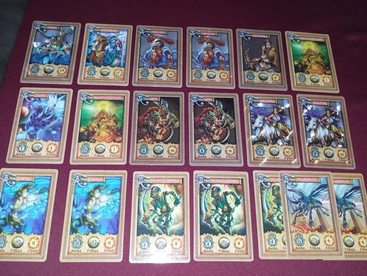 Cartas Mythomania Elma Chips Originais em Excelente Estado