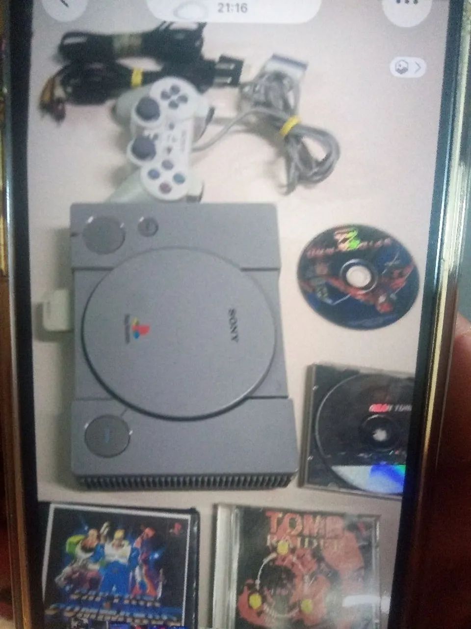 Ps1 FAT com leitor funcionando perfeitamente  - Foto 5