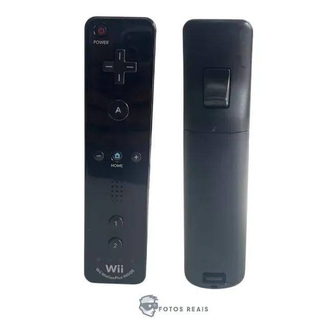 CONSOLE NINTENDO WII PRETO 64GB DESBLOQUEADO (10 JOGOS) SEMINOVO
