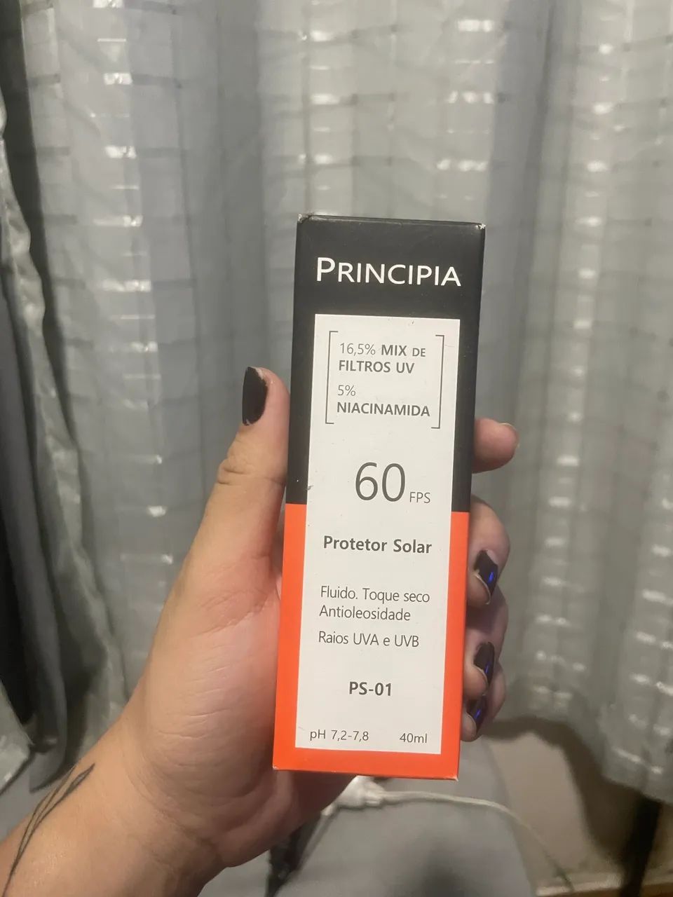 Protetor solar principia 60fps - Foto 2