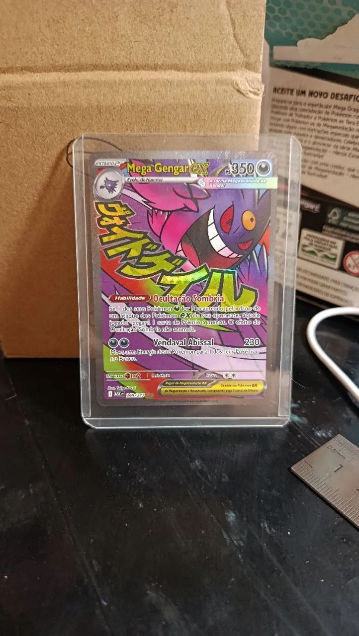 Carta Pokémon - Mega Gengar EX 
