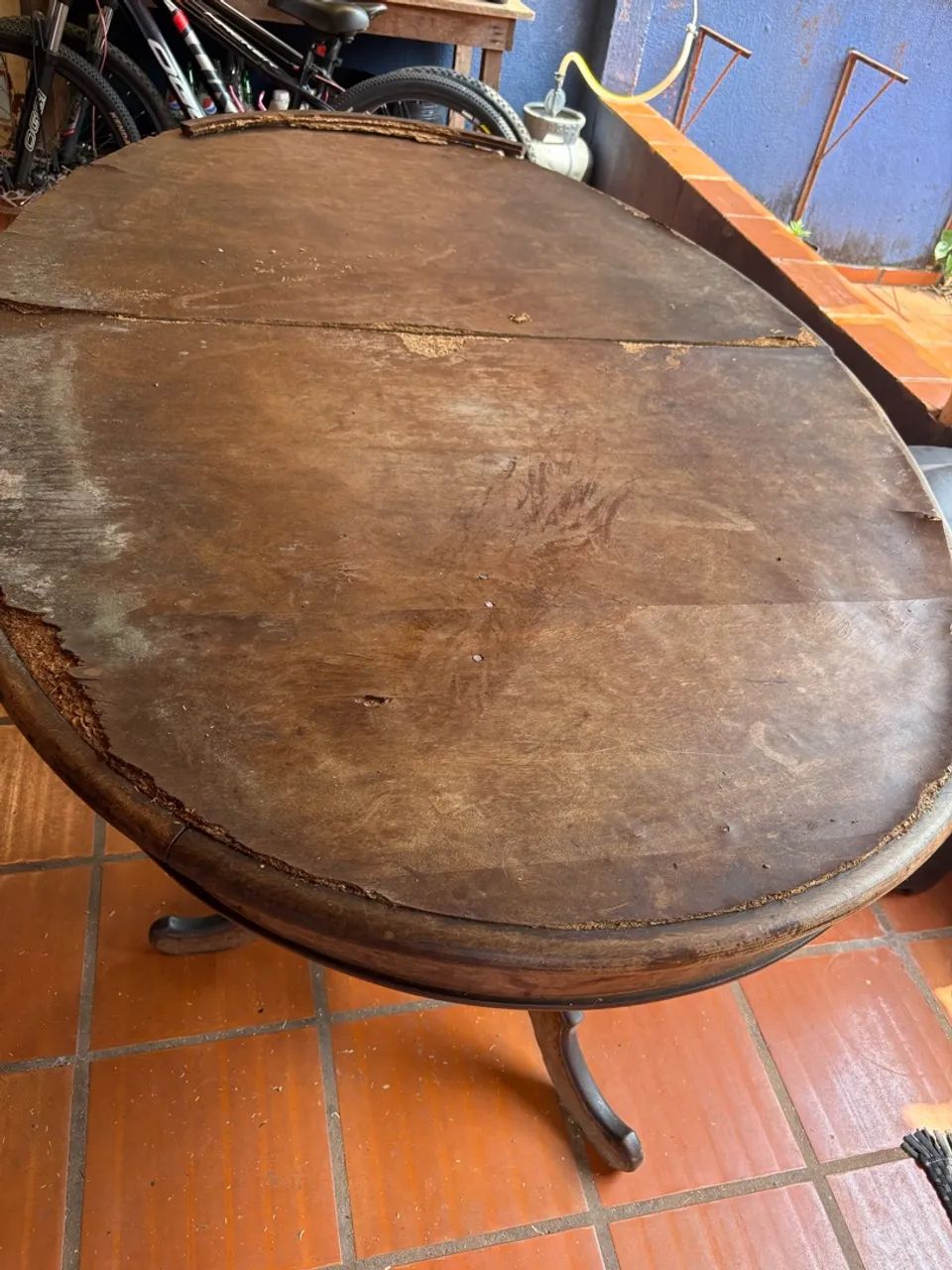 Mesa Antiga Rustica para Restaurar - Foto 2