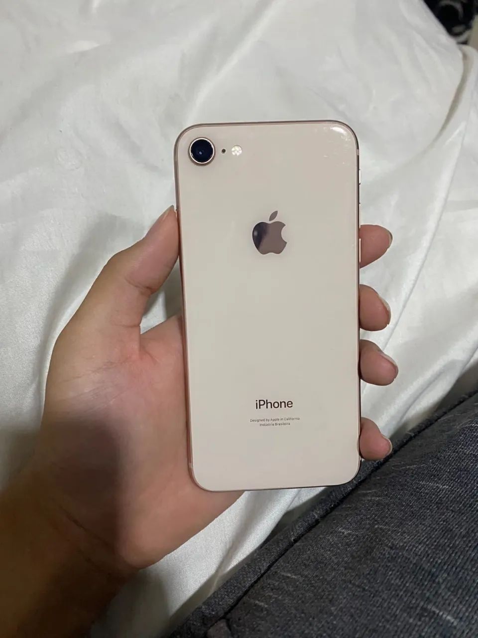 iPhone 8 Rose 64gb Impecável 
