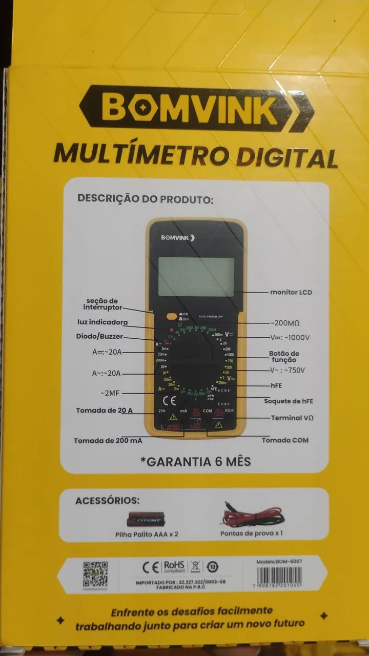 Multímetro Digital  - Foto 5