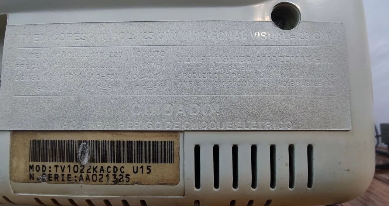 TV Semp 1020 retrô gaming - Foto 5