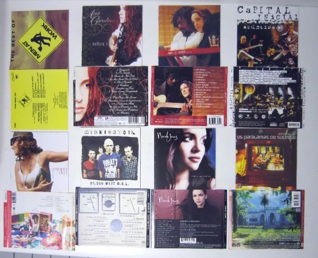 Capas CD e Encartes Originais: Lote com 12 títulos - Leia! - Foto 5