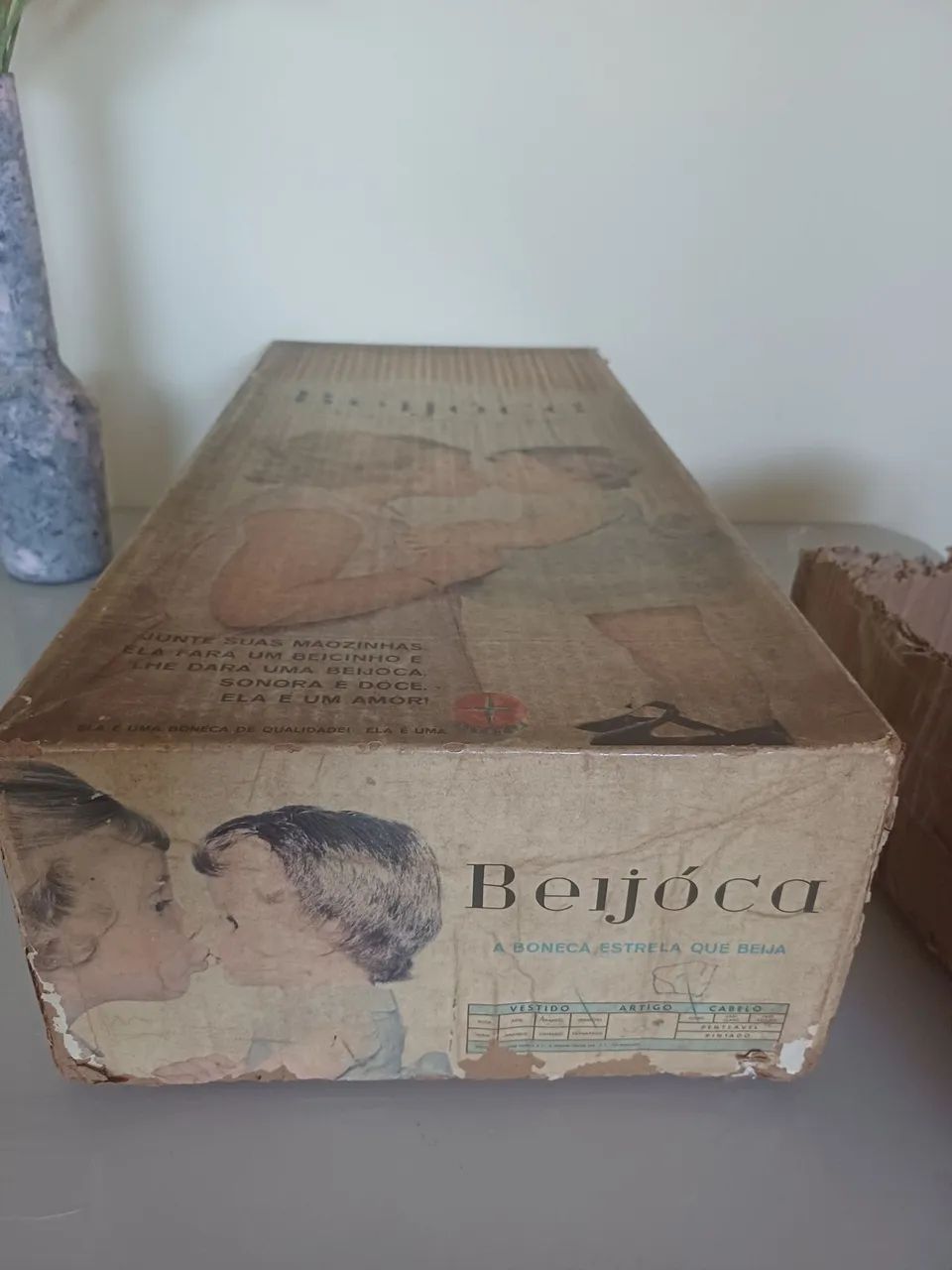 Caixa  Para Boneca Beijoca Antiga  - Foto 2