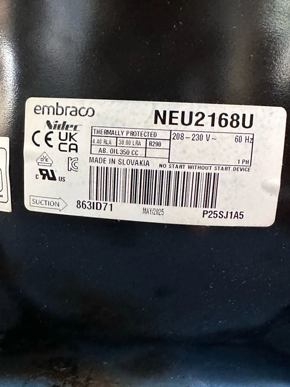 Compressor novo na caixa  - Foto 4
