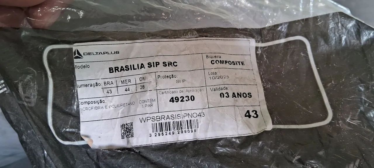 Calçado de segurança delta plus - Foto 2