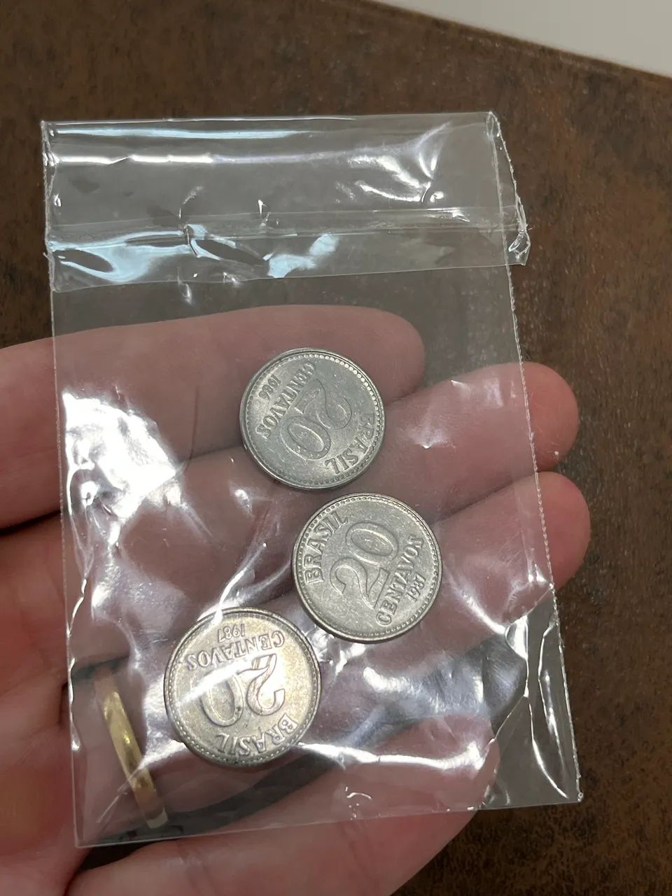 Lote moedas antigas 20 centavos