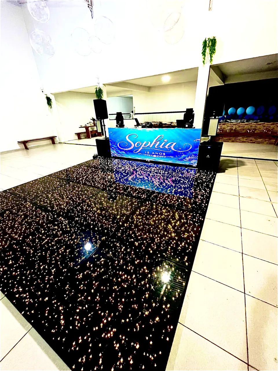 Dj, Pista de Led, painel