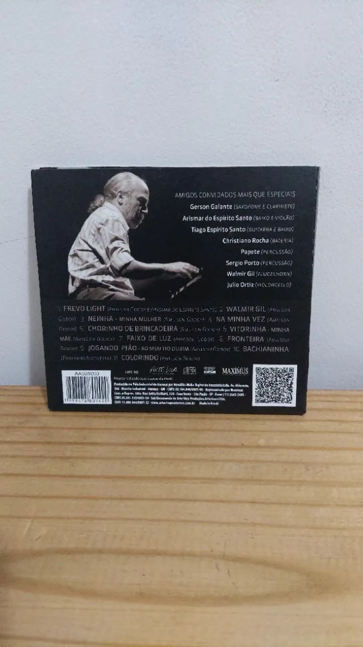 CD Amilson Godoy - Na Base Do Improviso - Foto 3