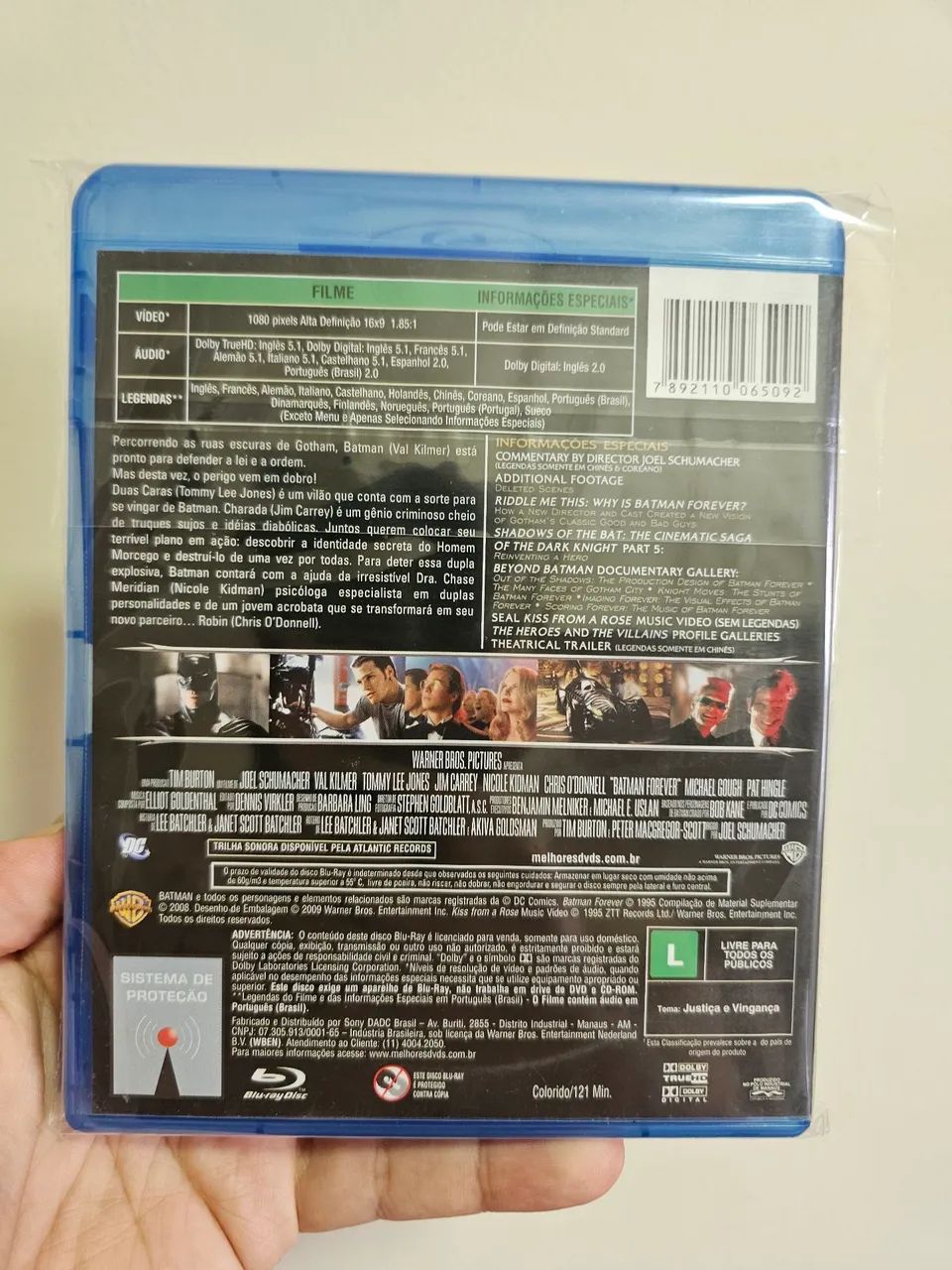 Batman Eternamente (Blu-ray) Raro - Foto 2