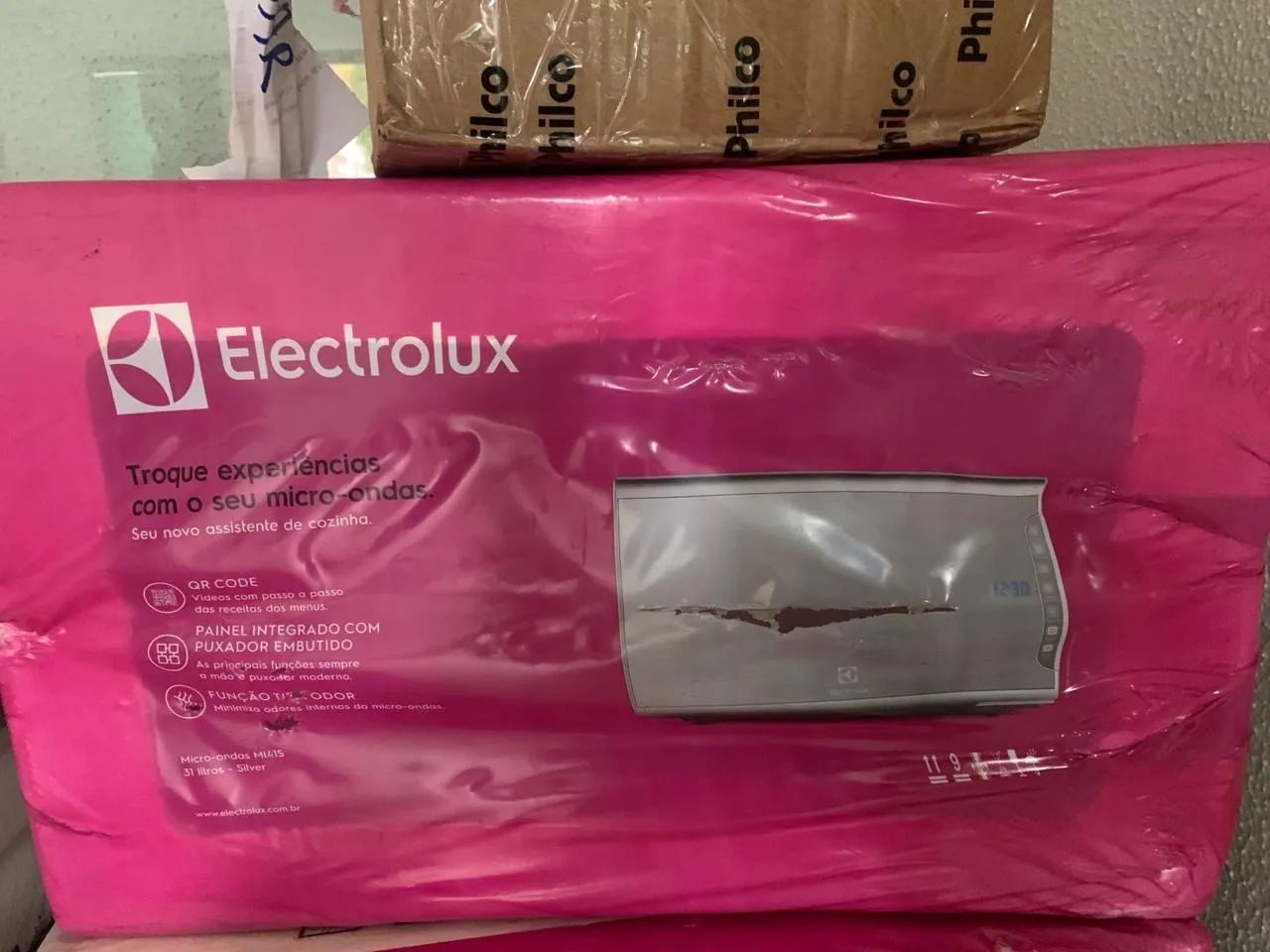 Micro-ondas ELETROLUX - PRATA - MILIS 31 litros - Silver - Foto 3