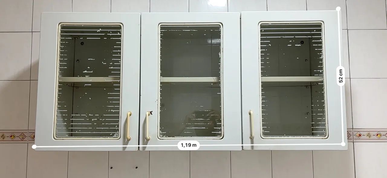 Armário aéreo de cozinha