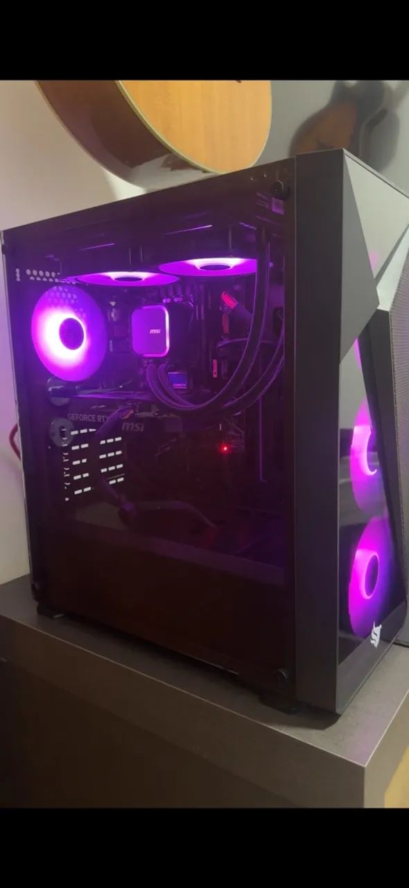 Vendo setup gamer completo ? i7, RTX 5060 e dois monitores de 27 - Foto 4