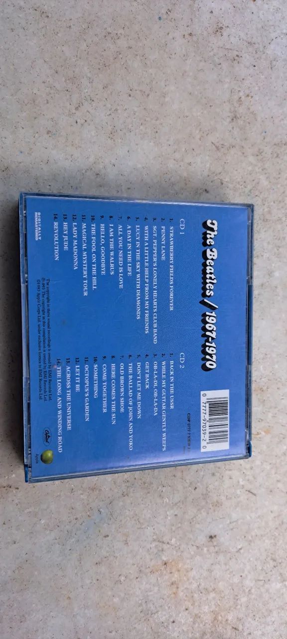 Cd raríssimo the Beatles  1967-1970 100,00 - Foto 2