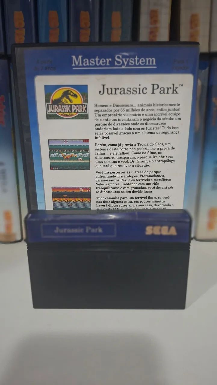 Jurassic park Master System - Foto 2