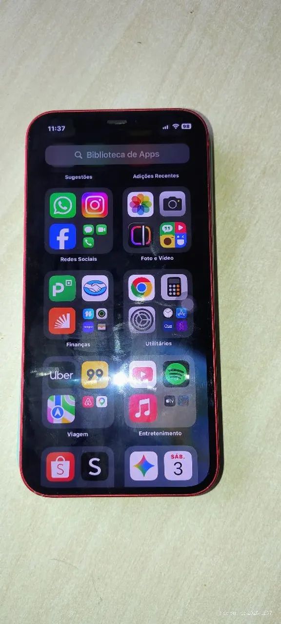 iPhone 12 vermelho  - Foto 4