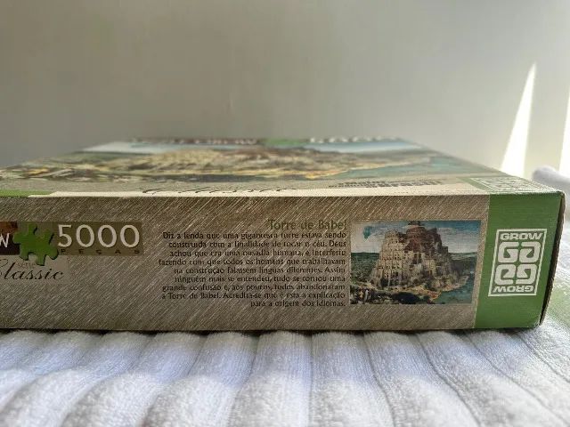 Quebra-cabeça 5000 peças ?Torre de Babel? - Foto 3