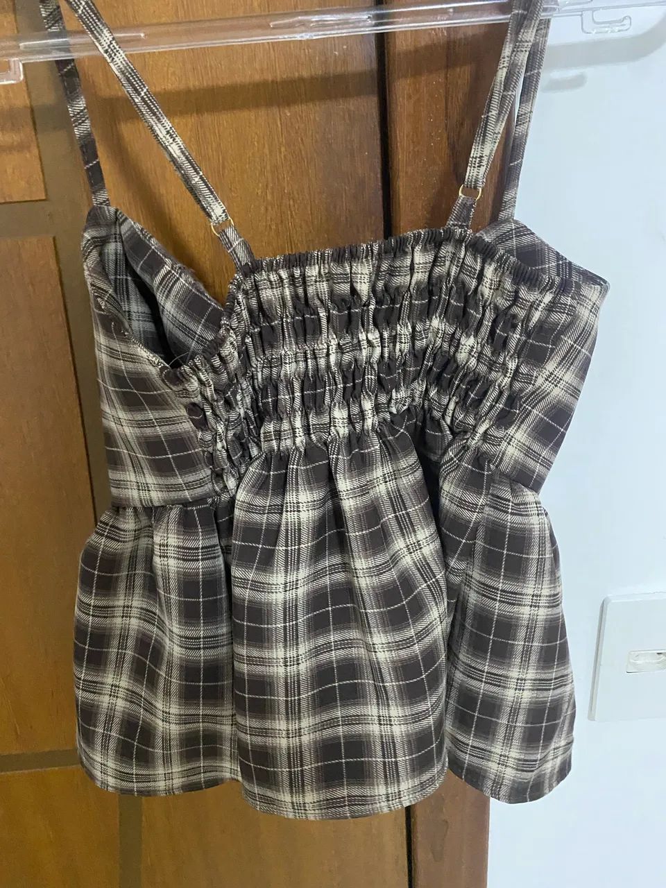 Blusa marrom - Foto 2