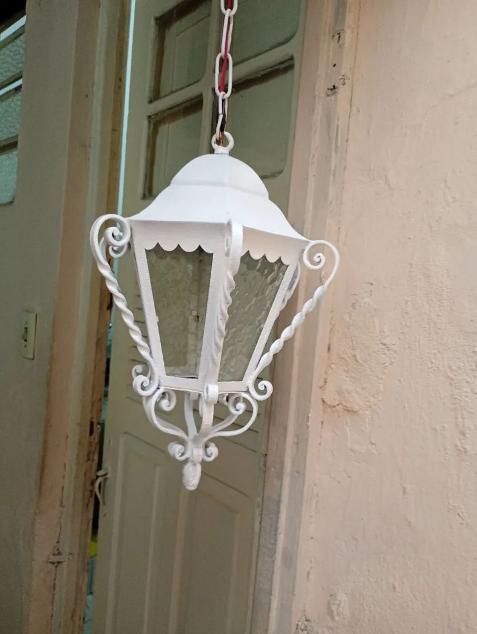 Luminária Externa de Ferro