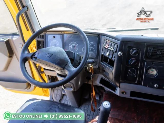 Volvo VM 260 6x2 com Defletor e Sider Randon de 9,60m com 3m de Altura - Foto 10