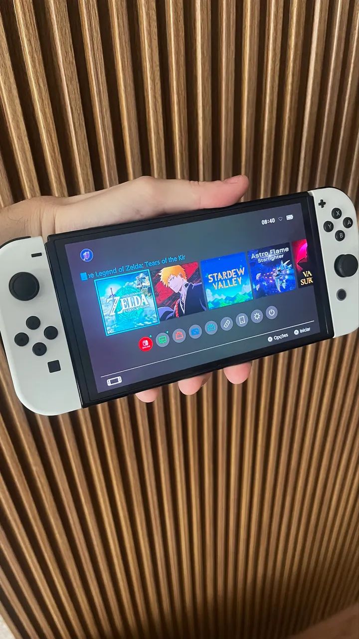 Nintendo swith oled branco