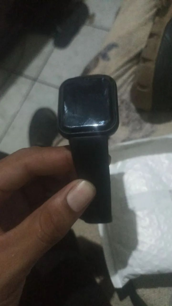 Relógio smartwatch funcionando perfeitamente 