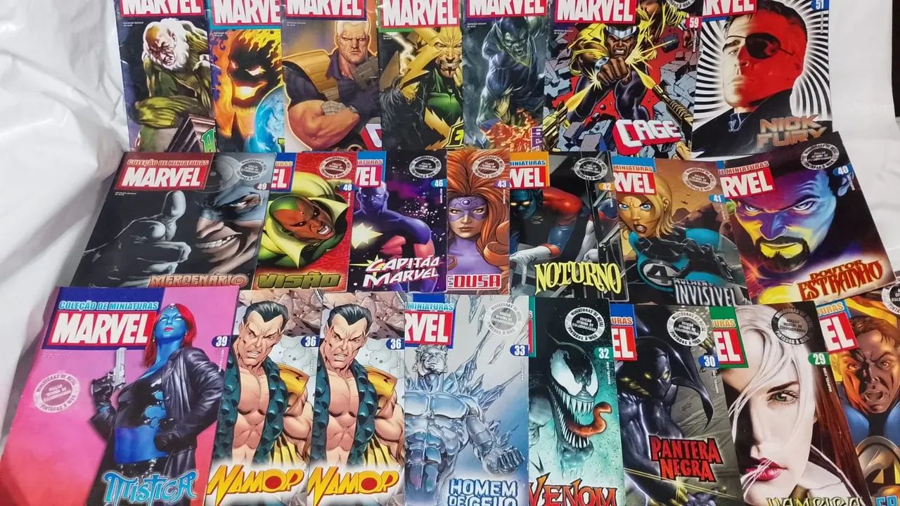 Revista colecao de miniaturas marvel - Foto 4