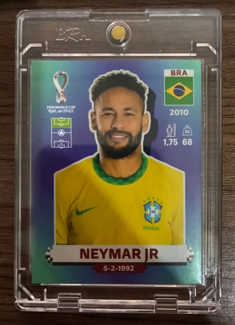 Figurinha Neymar Copa Qatar 2022