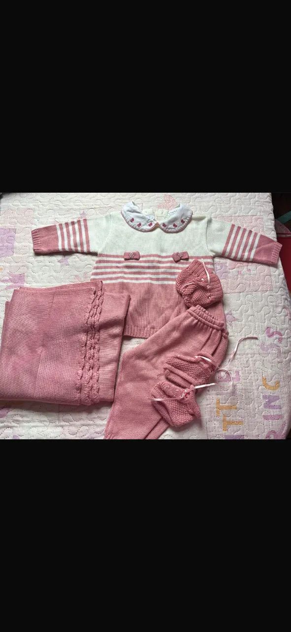 Kit Saída maternidade menina