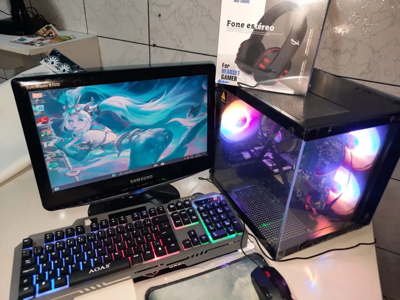 Computador gamer core i7 aquário  - Foto 5