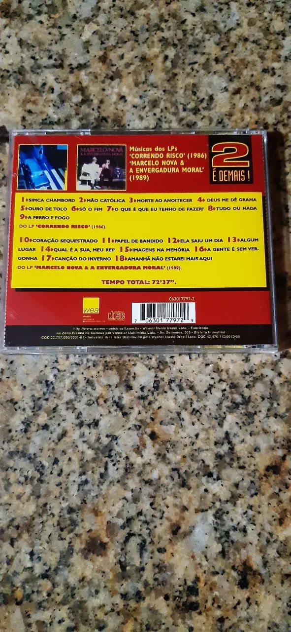Cd Camisa de Venus e Marcelo Nova - Foto 2
